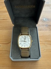 Vintage Longines Presence L156.4 156 7114 Mens Quartz Watch, Original Box