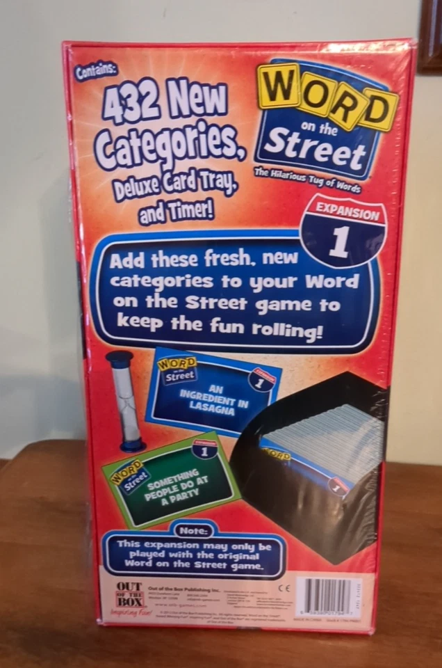 Juego Word on the Street 2012 ~ Expansión 1 ~ Nuevo Precintado Foto 3 de 4
