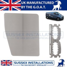 For Ford Custom (2013-2023) Driver Side Load Door Security/Repair Shield Brushed
