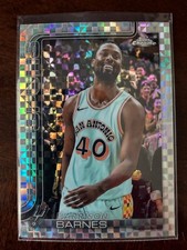 2025-26 Topps Chrome Harrison Barnes X-Fractor San Antonio Spurs Basketball #216