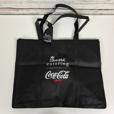 Chick-Fil-A Catering Coke Coca-Cola Zero Large Food Delivery Tote Grocery Bag
