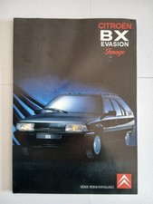 CITROEN BX EVASION IMAGE 1990  Catalogue Brochure Prospectus