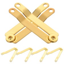 6 Pcs Lid Support Hinge Heavy Duty Jewellery Box Hinges for Chest