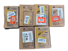  lot of 6 GE TFN60RCP 60 Amp 240-Volt Non-Fuse Metallic AC Disconnect New