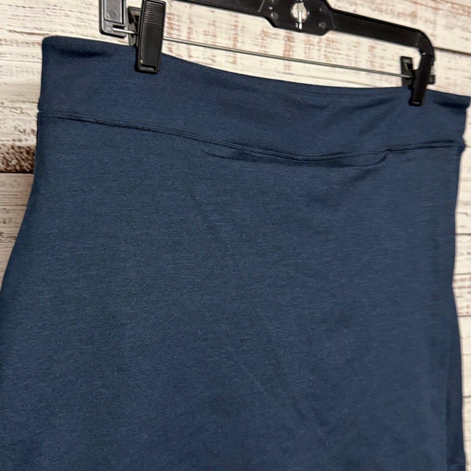 Quince Performance Tech Skort Blue Large Faux Wrap - image 3