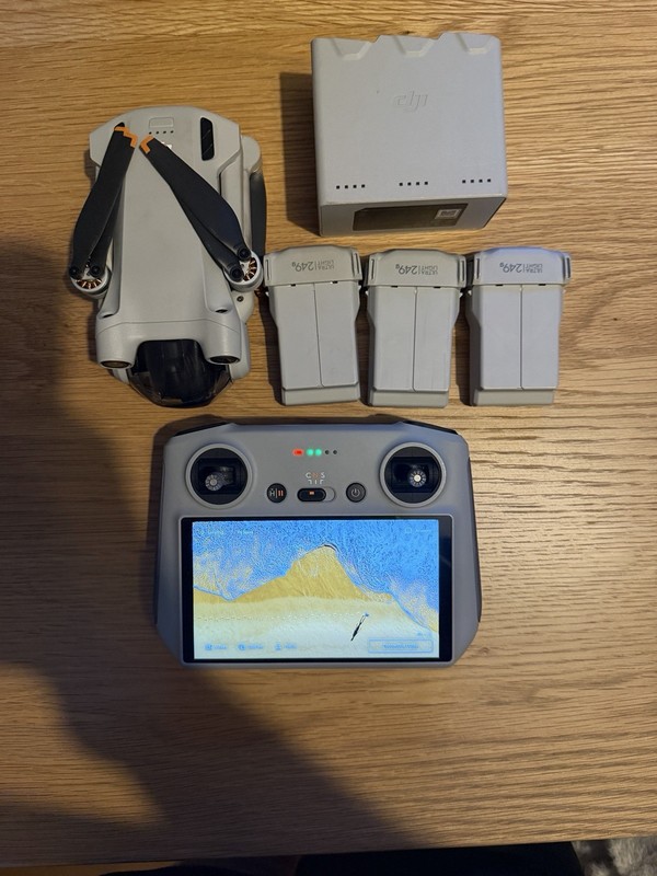 DJI Mini 3 Pro Drone + RC Remote -  Fly Combo + Fish Eye - Pristine Condition!!