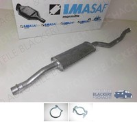 Imasaf Auspuff Mitteltopf+Anbauteile für Citroen Xantia+Break 2.0 HDI+2.1 TD