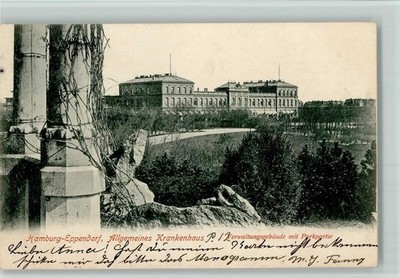 10072796 - 2000 Eppendorf Allgemeines Krankenhaus Verwaltungsgebaeude mit