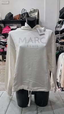 Marc Ellis Damen Hoodie weiß Größe M ME14