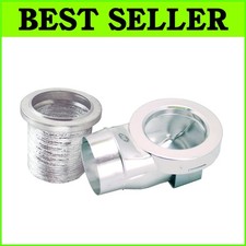 Magnetic Dryer Vent Connector with Transition Hose: 90  Installation Made Simple