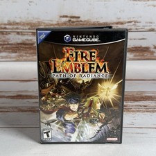 Fire Emblem Path of Radiance Nintendo GameCube Estuche Solo Sin Juego Sin Manual