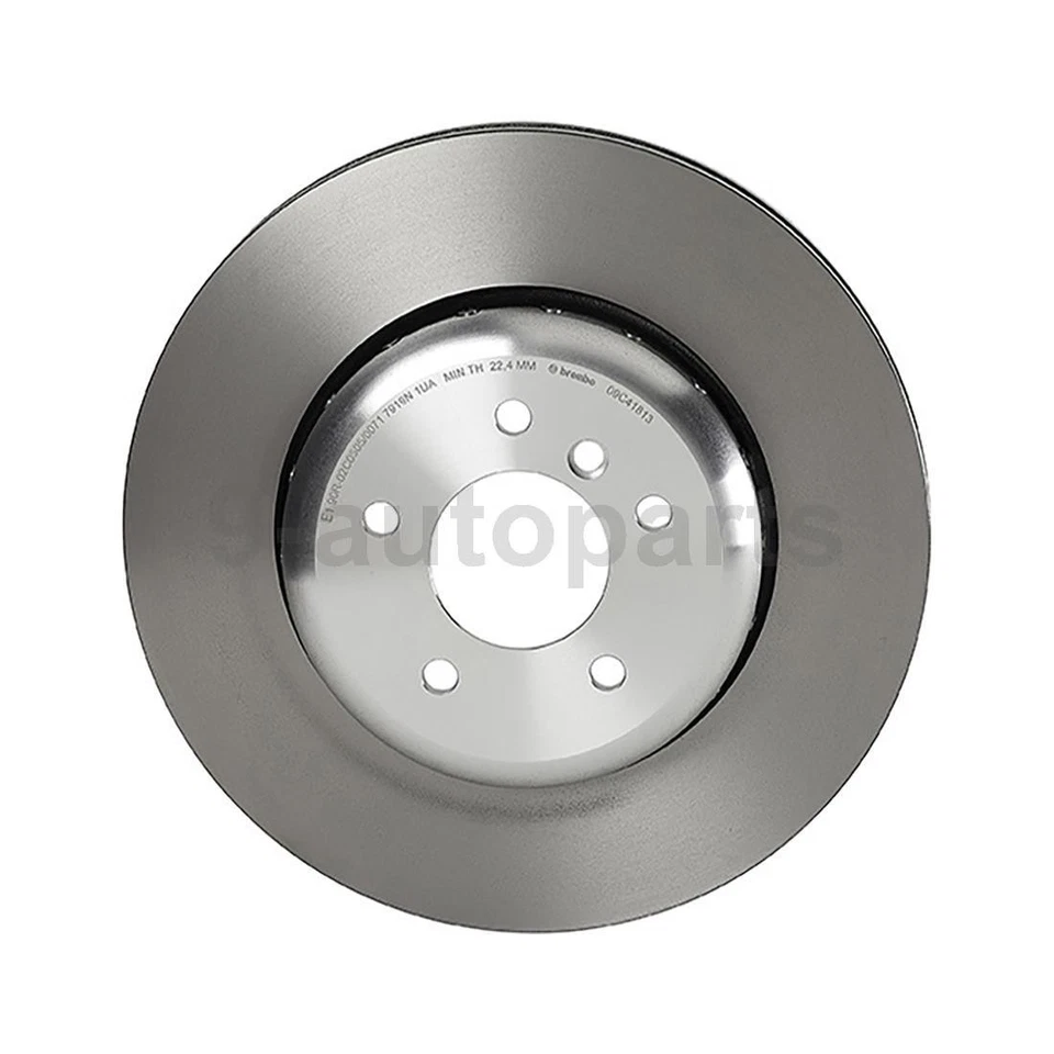 Kit de frenos traseros Brembo rotores de disco pastillas de cerámica para BMW 535i 2008 2009 2010 Foto 4 de 4