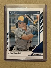 2024 Panini Donruss - #56 Sal Frelick Milwaukee Brewers