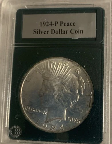 1924-P PEACE SILVER DOLLAR (xf-au)