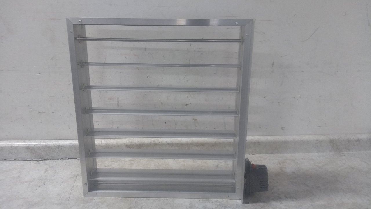 Honeywell ZD22X24TZ 22 x 24 In 24VAC Rectangular Parallel Blade Damper