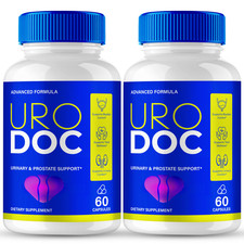  2 Pack UroDoc Prostate Capsules, Advanced Prostate Support for Urinary Comfort
