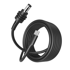 6.6ft USB C To DC Power Cable Rain Proof Fast Charging PD100W USB C To DC Ch BL