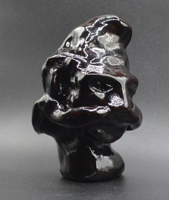 ''Steam Punk Mind'' - Expensive Original Clay Sculpture. Hand made & glazed.