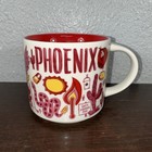 Starbucks Phoenix Arizona Been There Series Ceramic Coffee Tea Mug Cup 14 oz