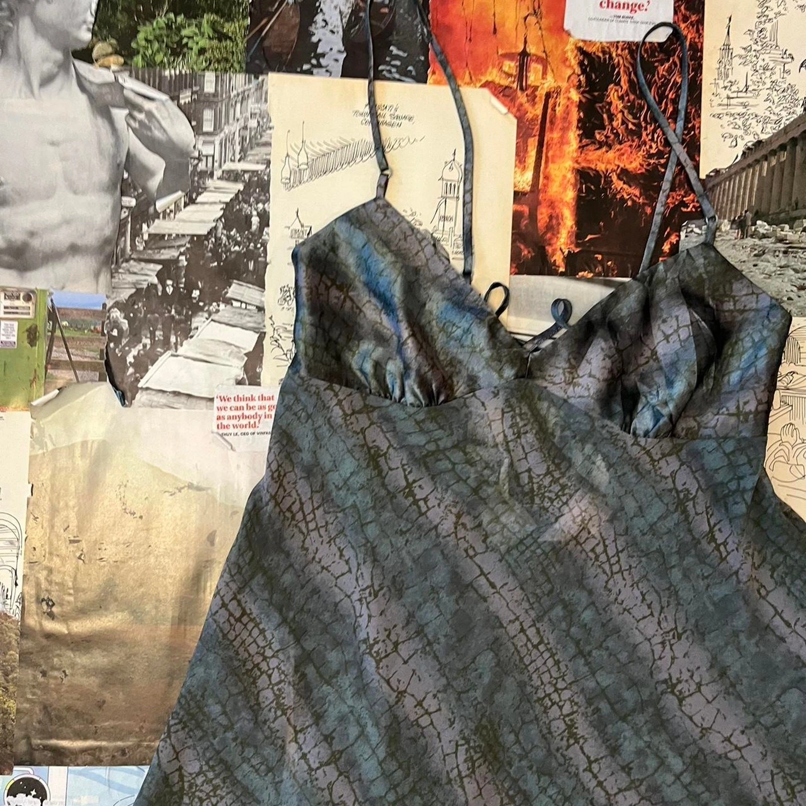 UNDERCOVER Stupenda babydoll vintage victorias secret