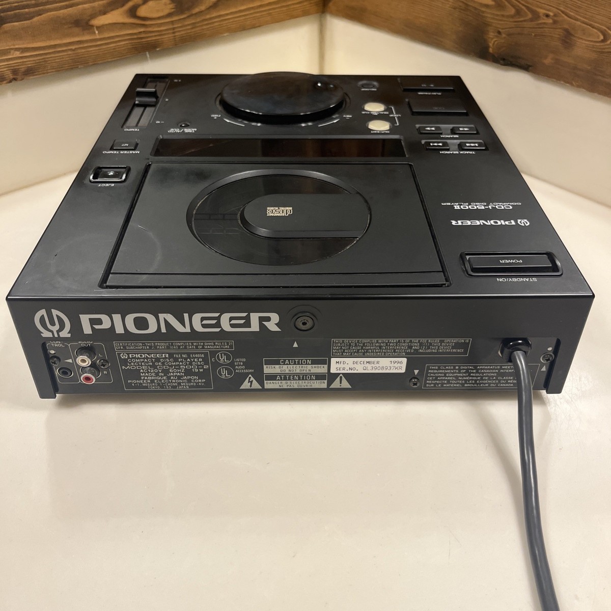 Pioneer CDJ-500II Compact Disc Player DJ | eBay