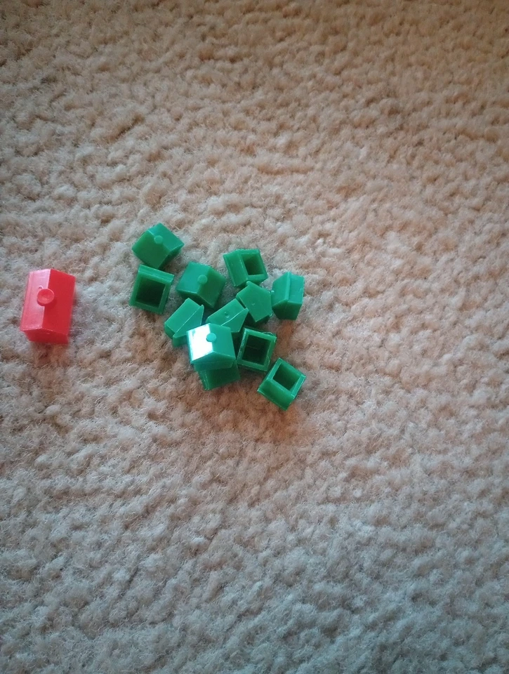 Винтажные деньги Монополия, включая 12 домов и 1 отель - Изображение 2 из 3