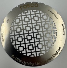 Vintage Rosco 7740 Chinese Screen Gobo - Size B - DHA Lighting