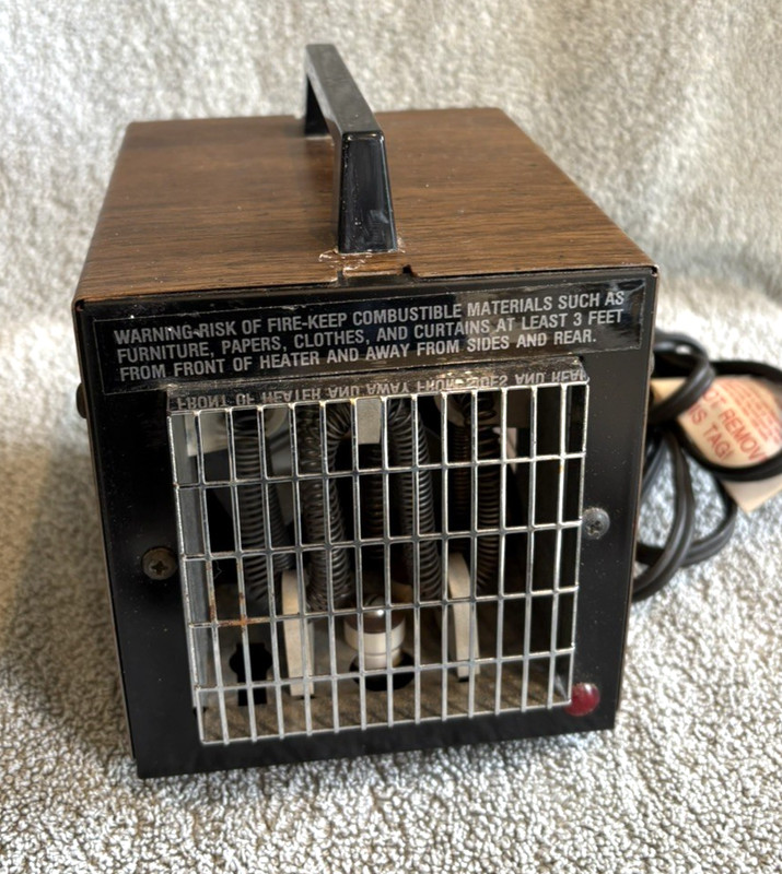 Big Heat 6200 Compact Space Heater 1500 1200 Watt - Works perfectly.