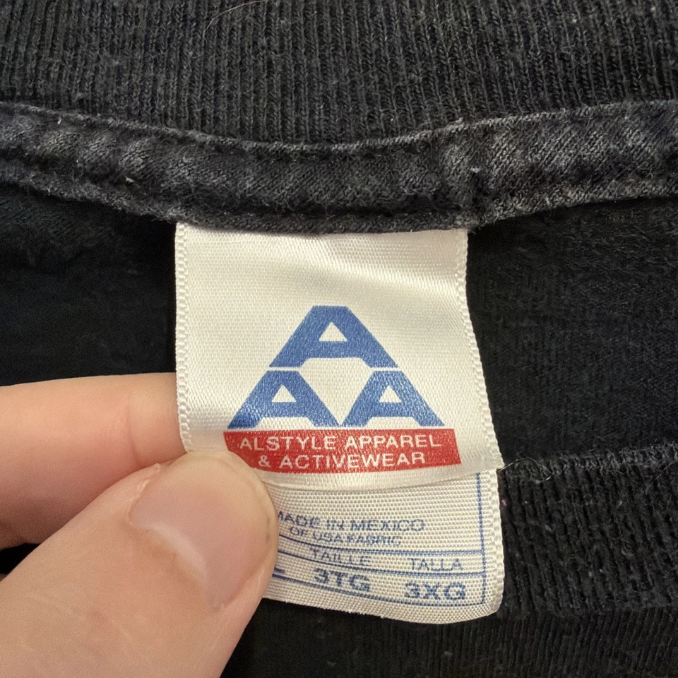 VTG Y2K WWE D-Generation X DX “Break It Down” Size 3XL BLACK T-Shirt - Image 4 of 4