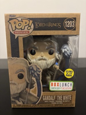 Funko Pop! Gandalf The White #1203 - Box Lunch Earth Day Glow Figure 