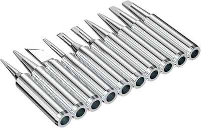 10 Pcs 900M Soldering Iron Tips for HAKKO Atten Quick Aoyue Yihua Vastar