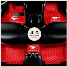 Car Floor Mats Fit For Ford Mustang 1994-2024 All-weather Luxury Carpets