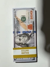 Replica Money Prop for Pranks, Movie Production, Celebrations - 100pcs 100 Bills