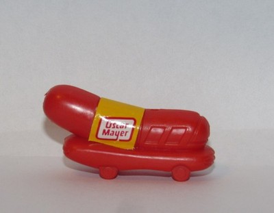 Oscar Mayer Wienermobile Whistle Red and Yellow 21 St Century New In sealed Bag