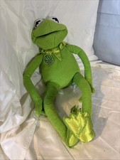 Vintage 1999 Tyco KERMIT THE FROG Sesame St. 30th Anniversary Talking Doll 18"