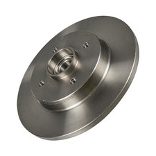 Rear Brake Discs 2 Pieces Pair 268mm Diameter Solid Braking Audura AU-BDI00089-E