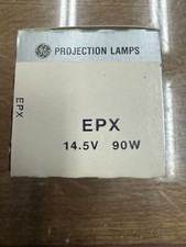 GE Projection Lamp EPX 14.5 Volts 90 watts NEW In Original Manufacturer s Box