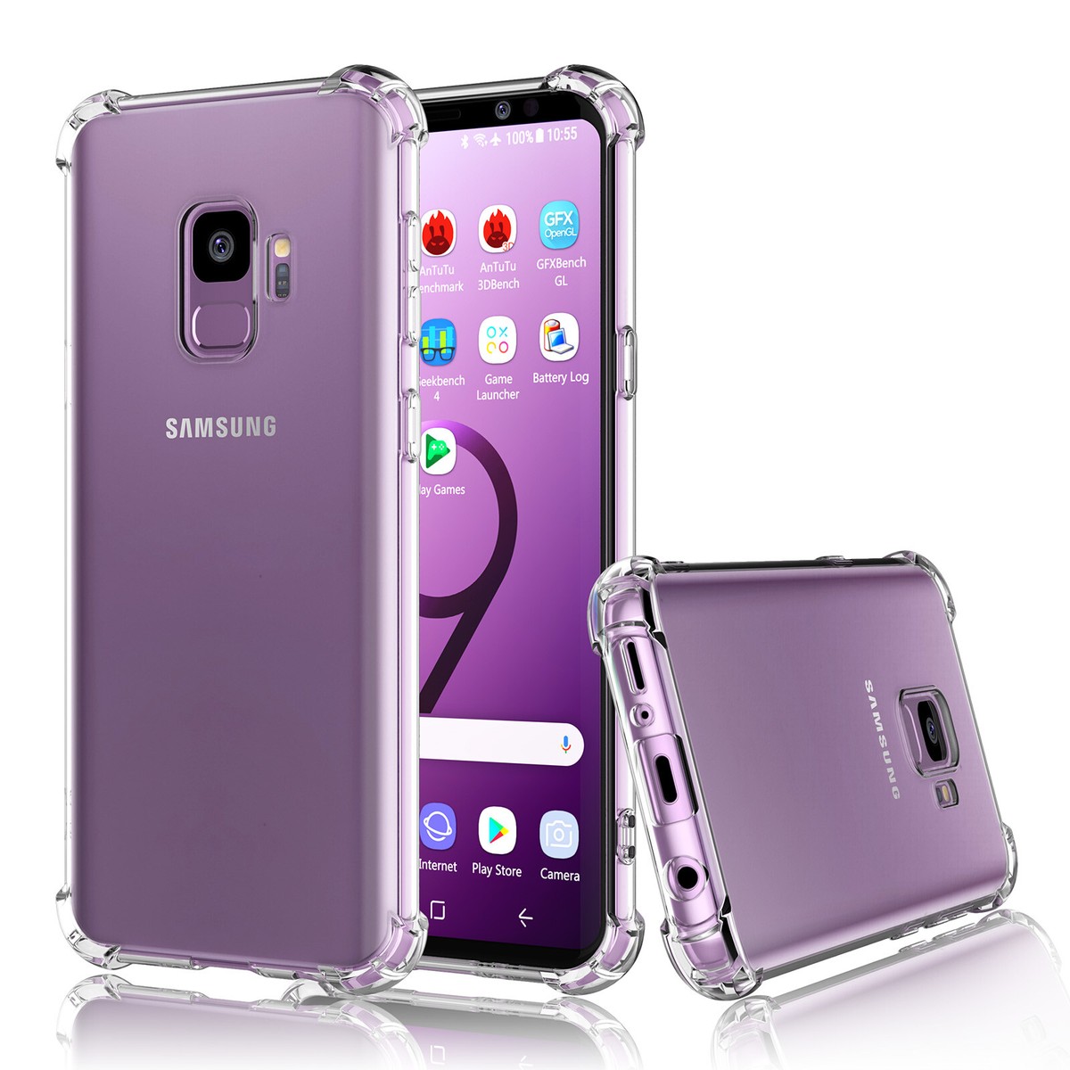 For Samsung Galaxy S9 / S9 Plus Clear Case Bumper TPU Cover For Samsung Galaxy S9 / S9 Plus Clear Case Bumper TPU Cover