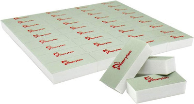 Mini Nail Buffer Blocks, Disposable Nail Shine Buffers Kit - Green Side