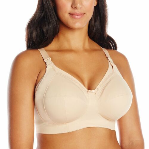 Fantasie Women's Illusion Full Coverage Bra - Side Support, Natural Beige, 30FF, Comfort Fit With Floral Lace