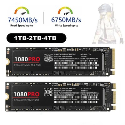 1080PRO M.2 SSD 1T/2T/4T Nvme/NGFF PCIe 4.0 Interne Solid-State-Festplatte  