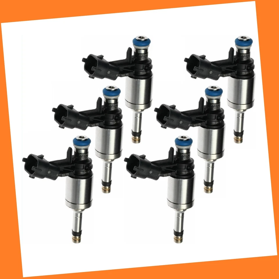 6Pcs FJ1117 Fuel Injector For Ford Explorer Flex Lincoln MKS MKT 3.5L V6 Turbo - Image 2 of 4