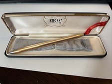 CROSS 14Kt GOLD FILLED BALLPOINT PEN in case