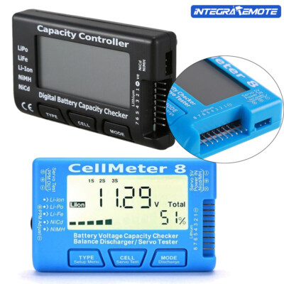 RC CellMeter-7 Battery Capacity Checker For NiMH Nicd LiFe LiPo Li-ion Meter