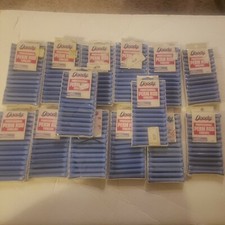 Vintage Goody Professional Perm Rod Blue Medium Curlers 14pcs each Lot of 14