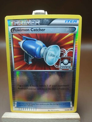 HP PROMO POKEMON CATCHER Pokemon League Stamp XY 36/39 | Reverse Holo ...
