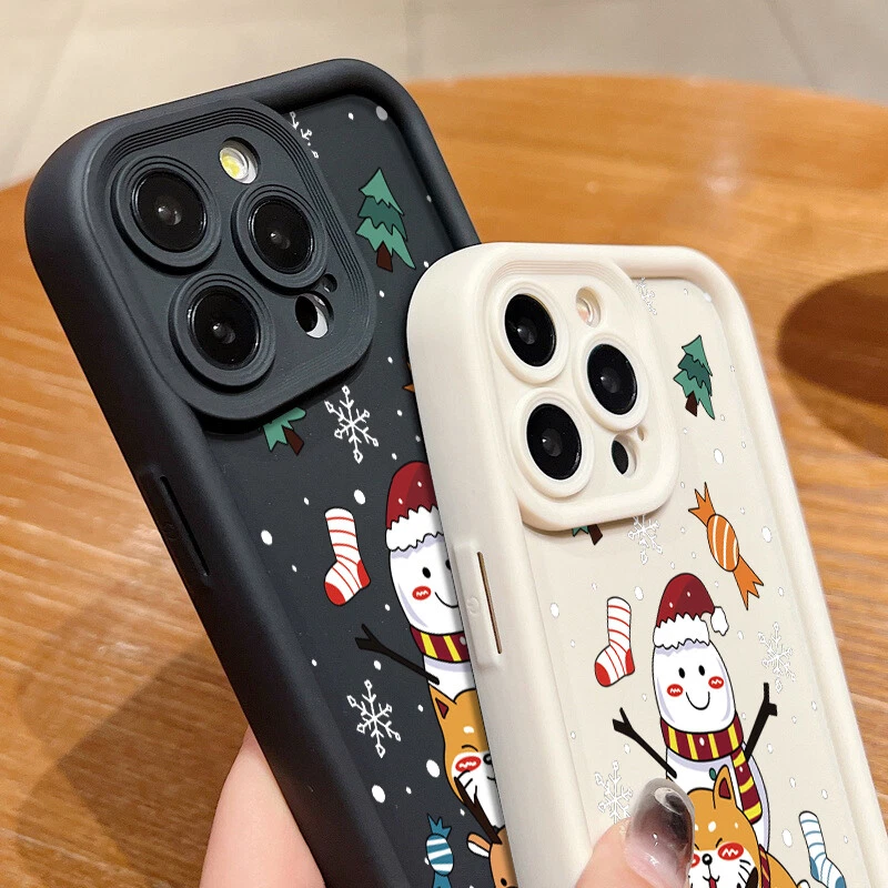 Cute Silicone For iPhone 15 Pro Max 14 13 12 11 8 7 ShockProof Soft Case Cover - Image 3 of 4