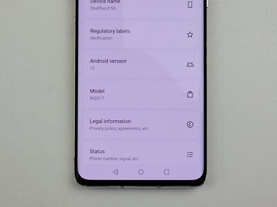 OnePlus 8 - 128 GB - Polar Silver (T-Mobile) for sale online | eBay