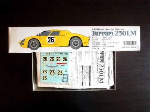 Ultra Steal !! Sunny 1/24 Ferrari 250 LM Historic Sport Car Collection ! - Picture 3 of 12
