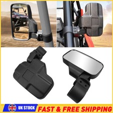 UK Fits For Kawasaki Mule 3000 3010 4000 4010 UTV Rear View Side Mirrors Set New